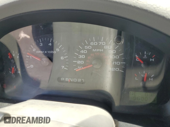 2006 Ford F-150 XLT with VIN 1FTRW12W16FA69394, listed as a Copart auction lot 59259015 with 96,303 mi miles and Salvage title. Bid and sale history available at DreamBid. Image 9.