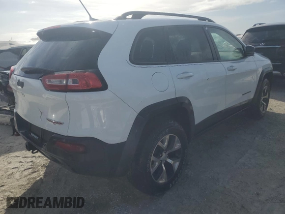 2017 Jeep Cherokee Trailhawk L Plus with VIN 1C4PJMBS8HW587946, listed as a Copart auction lot 74770864 with 0 mi miles and Non Repairable. Bid and sale history available at carsss.com. Image 3.