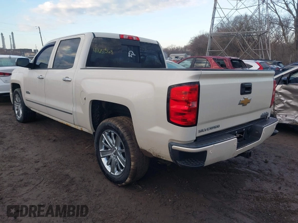 2014 Chevrolet Silverado 1500 High Country with VIN 3GCUKTEC5EG407573, listed as a IAAI auction lot 41651363 with 136,239 mi miles. Bid and sale history available at carsss.com. Image 3.
