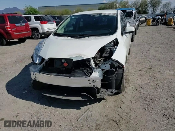 2015 Nissan LEAF SL with VIN 1N4AZ0CP4FC304089, listed as a Copart auction lot 60136545 with 68,423 mi miles and Salvage title. Bid and sale history available at DreamBid. Image 13.