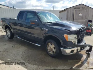 2010 Ford F-150 XL with VIN 1FTEX1C80AFA25472, listed as a Copart auction lot 57462045 with 130,692 mi miles and Salvage title. Bid and sale history available at DreamBid. Image 4.