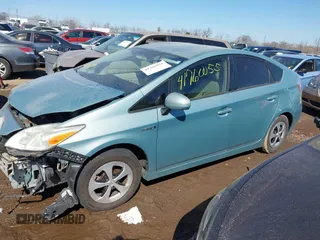 2013 Toyota Prius One with VIN JTDKN3DUXD1693295, listed as a IAAI auction lot 41768901 with 152,620 mi miles. Bid and sale history available at carsss.com. Image 15.