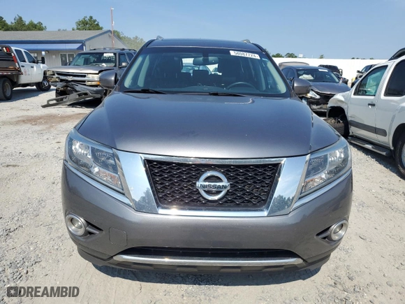 2016 Nissan Pathfinder S with VIN 5N1AR2MN8GC605139, listed as a Copart auction lot 58087724 with 123639 miles and Salvage Title. Bid and sale history available at carsss.com. Image 5.