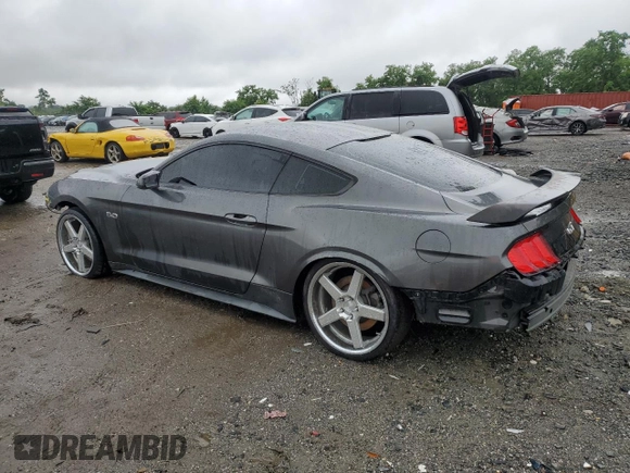2018 Ford Mustang GT with VIN 1FA6P8CF1J5101059, listed as a Copart auction lot 60715655 with 94,861 mi miles and Salvage title. Bid and sale history available at DreamBid. Image 2.