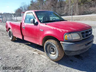 1998 Ford F-150 Standard with VIN 1FTZF1720WNB72169, listed as a IAAI auction lot 41662480 with 265,246 mi miles. Bid and sale history available at carsss.com. Image 1.
