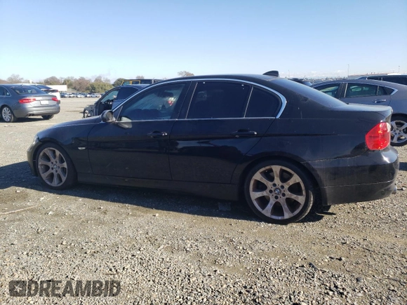 2007 BMW 3 Series 335i with VIN WBAVB73557KY62173, listed as a Copart auction lot 41461935 with 0 mi miles and Clean Title. Bid and sale history available at carsss.com. Image 2.