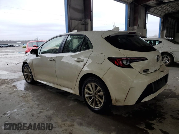 2023 Toyota Corolla Hatchback SE with VIN JTND4MBE2P3200517, listed as a Copart auction lot 44409004 with 41,445 mi miles. Bid and sale history available at carsss.com. Image 2.