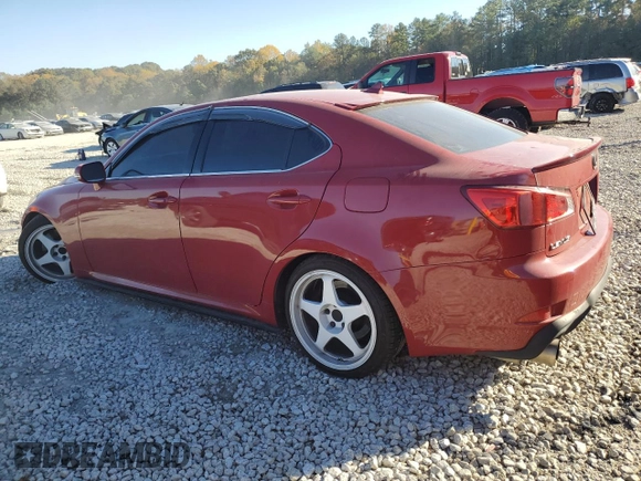 2010 Lexus IS 350 with VIN JTHBE5C26A5024598, listed as a Copart auction lot 80152504 with 175,039 mi miles and Salvage Title. Bid and sale history available at DreamBid. Image 2.
