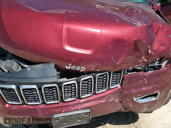 2018 Jeep Grand Cherokee Laredo E with VIN 1C4RJFAG0JC350537, listed as a Copart auction lot 57824835 with 157,398 mi miles and Salvage title. Bid and sale history available at DreamBid. Image 12.