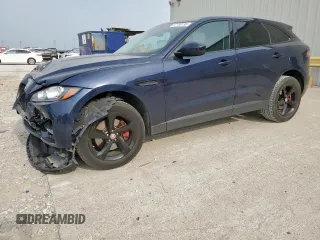 2017 Jaguar F-Pace 35t Prestige z VIN SADCK2BV1HA069866, wystawiony jako Copart lot #57136195 z przebiegiem 61 284 mil mil oraz Szkoda całkowita • Salvage title. Historia ofert i sprzedaży dostępna na DreamBid. Obrazek 1.