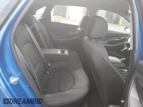 2018 Hyundai Elantra GT with VIN KMHH35LE4JU034043, listed as a Copart auction lot 79347134 with 0 mi miles and Salvage Title. Bid and sale history available at carsss.com. Image 10.