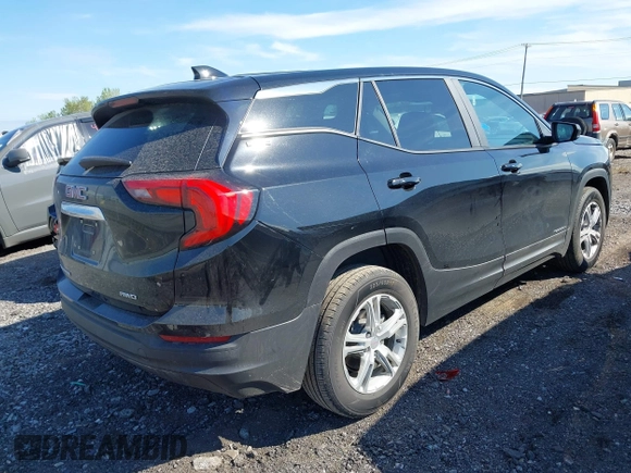 2021 GMC Terrain SLE with VIN 3GKALTEV0ML358276, listed as a IAAI auction lot 42277639 with 61,850 mi miles and . Bid and sale history available at DreamBid. Image 4.