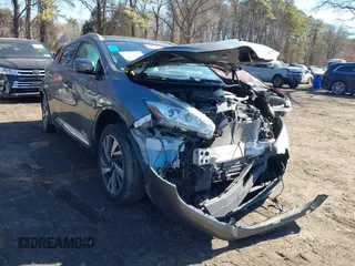 2018 Nissan Murano S z VIN 5N1AZ2MG1JN160868, wystawiony jako IAAI lot #41696248 z przebiegiem 66 529 mil mil oraz . Historia ofert i sprzedaży dostępna na DreamBid. Obrazek 1.