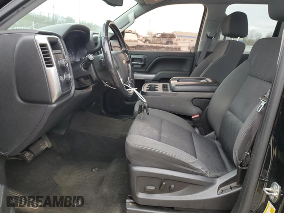 2015 Chevrolet Silverado 1500 LT with VIN 1GCVKREC1FZ252786, listed as a Copart auction lot 51010715 with 153,515 mi miles and Non Repairable. Bid and sale history available at DreamBid. Image 7.