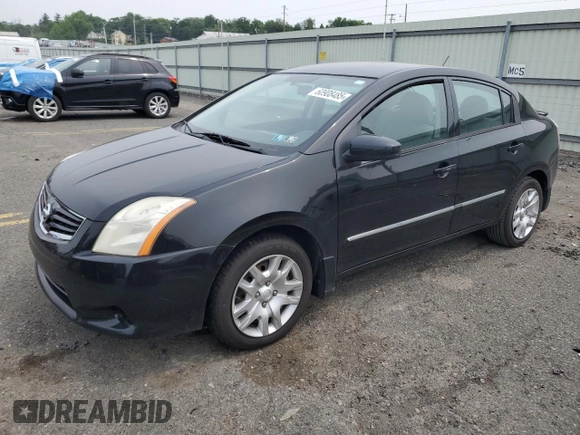 2012 Nissan Sentra S with VIN 3N1AB6AP0CL722043, listed as a Copart auction lot 60908485 with 145,490 mi miles and Salvage title. Bid and sale history available at DreamBid. Image 1.
