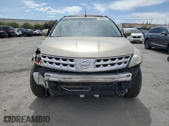 2007 Nissan Murano SL z VIN JN8AZ08WX7W666622, wystawiony jako Copart lot #54069455 z przebiegiem 219 483 mil mil oraz Szkoda całkowita • Salvage title. Historia ofert i sprzedaży dostępna na DreamBid. Obrazek 5.
