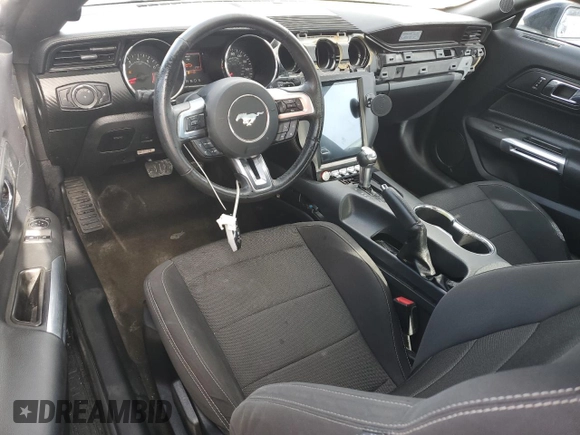 2017 Ford Mustang V6 with VIN 1FA6P8AM9H5286179, listed as a Copart auction lot 64785145 with 99,514 mi miles and Salvage title. Bid and sale history available at DreamBid. Image 8.
