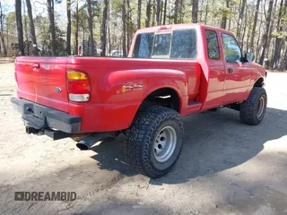 1998 Ford Ranger XL with VIN 1FTZR15U1WTA32493, listed as a IAAI auction lot 41412065 with 201,749 mi miles. Bid and sale history available at carsss.com. Image 4.
