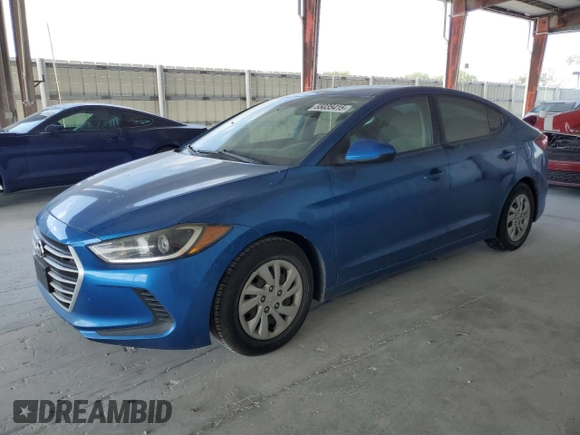 2017 Hyundai Elantra SE with VIN 5NPD74LF3HH149084, listed as a Copart auction lot 55035415 with 175,390 mi miles and Clean Title. Bid and sale history available at DreamBid. Image 1.