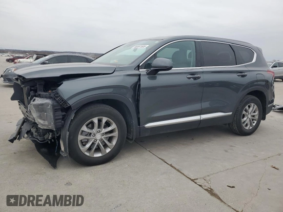 2020 Hyundai Santa Fe SEL w/SULEV with VIN 5NMS33AD3LH232289, listed as a Copart auction lot 88997695 with 57,809 mi miles and Salvage Title. Bid and sale history available at carsss.com. Image 1.
