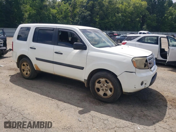 2009 Honda Pilot LX with VIN 5FNYF382X9B021266, listed as a Copart auction lot 64661275 with 144,920 mi miles and Clean title. Bid and sale history available at DreamBid. Image 4.