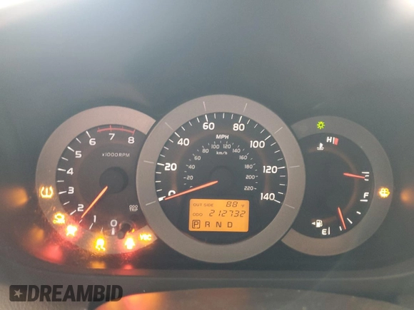 2006 Toyota RAV4 Sport with VIN JTMZD32V566020546, listed as a Copart auction lot 47554635 with 212,732 mi miles and Salvage Title. Bid and sale history available at carsss.com. Image 9.