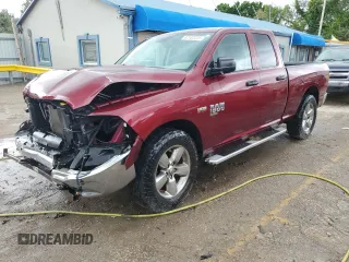 2019 Ram 1500 Express z VIN 1C6RR7FT4KS715918, wystawiony jako Copart lot #47102225 z przebiegiem 98 730 mil mil oraz Szkoda całkowita • Salvage title. Historia ofert i sprzedaży dostępna na DreamBid. Obrazek 1.