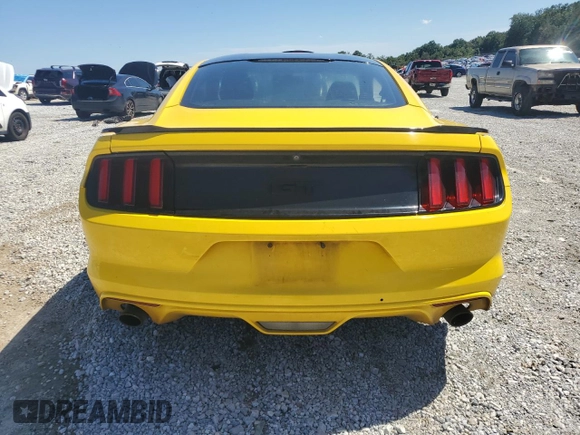 2017 Ford Mustang GT with VIN 1FA6P8CF6H5275803, listed as a Copart auction lot 57504935 with 94,627 mi miles and Salvage title. Bid and sale history available at DreamBid. Image 6.