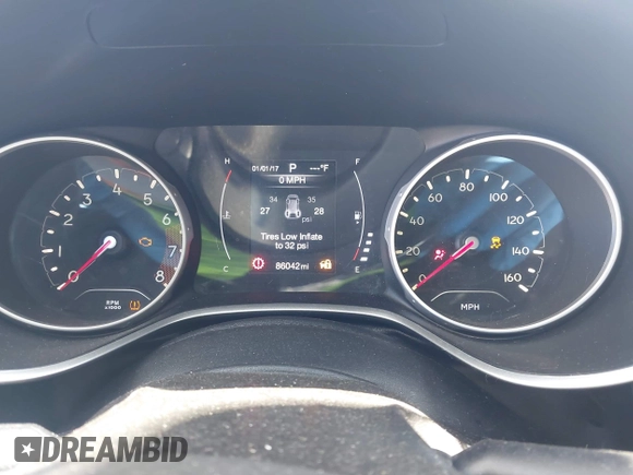 2018 Jeep Compass Sport с VIN 3C4NJCAB9JT411468, выставлен на аукционе IAAI как лот 42408617 с пробегом 86 042 миль миль и . История ставок и продаж доступна на DreamBid. Изображение 7.