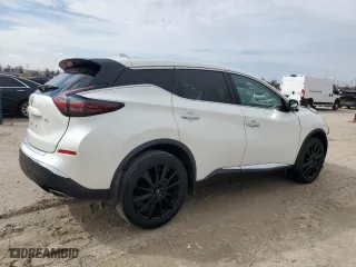 2024 Nissan Murano SL with VIN 5N1AZ2CJXRC108272, listed as a Copart auction lot 47279045 with 13,876 mi miles and Salvage Title. Bid and sale history available at carsss.com. Image 3.
