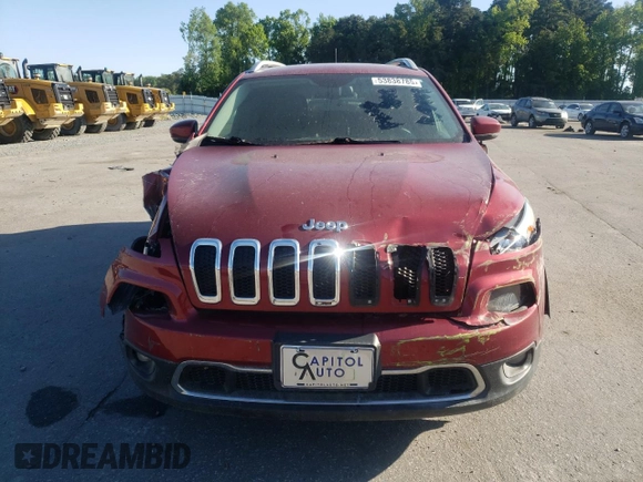 2017 Jeep Cherokee Limited с VIN 1C4PJLDS8HW507729, выставлен на аукционе Copart как лот 53838785 с пробегом 76 293 миль миль и Списание • Salvage title. История ставок и продаж доступна на DreamBid. Изображение 5.