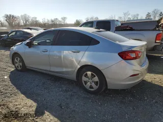 2017 Chevrolet Cruze LS with VIN 1G1BC5SM4H7153733, listed as a Copart auction lot 48614025 with 114,845 mi miles and Salvage Title. Bid and sale history available at carsss.com. Image 2.