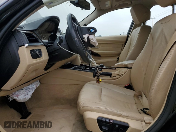 2014 BMW 3 Series 328i with VIN WBA3A5C52EP600187, listed as a Copart auction lot 53195295 with 80,865 mi miles and Salvage Title. Bid and sale history available at carsss.com. Image 7.