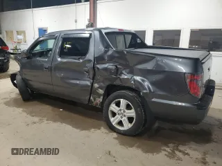 2013 Honda Ridgeline RTL with VIN 5FPYK1F57DB009718, listed as a Copart auction lot 55763435 with Not provided miles and Salvage title. Bid and sale history available at DreamBid. Image 2.