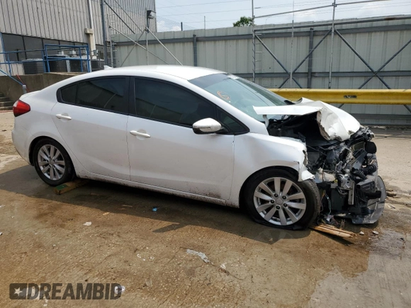 2015 Kia Forte LX with VIN KNAFX4A64F5415394, listed as a Copart auction lot 63706514 with 68,296 mi miles and Non Repairable. Bid and sale history available at carsss.com. Image 4.