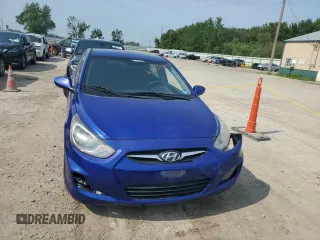 2012 Hyundai Accent SE with VIN KMHCU5AE0CU038264, listed as a Copart auction lot 48112185 with 0 mi miles and Non Repairable. Bid and sale history available at carsss.com. Image 5.