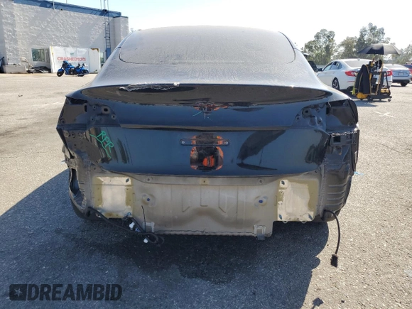 2023 Tesla Model 3 with VIN 5YJ3E1EA4PF562792, listed as a Copart auction lot 55994165 with 17,234 mi miles and Salvage title. Bid and sale history available at DreamBid. Image 6.
