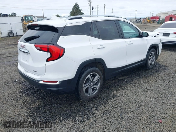 2020 GMC Terrain SLT z VIN 3GKALVEVXLL143417, wystawiony jako IAAI lot #41714662 z przebiegiem 97 634 mil mil oraz . Historia ofert i sprzedaży dostępna na DreamBid. Obrazek 4.