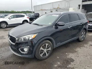 2017 Kia Sorento EX z VIN 5XYPHDA59HG246351, wystawiony jako Copart lot #58919185 z przebiegiem 119 615 mil mil oraz Czysty tytuł • Clean title. Historia ofert i sprzedaży dostępna na DreamBid. Obrazek 1.