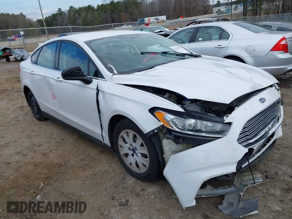 2013 Ford Fusion S with VIN 3FA6P0G72DR317329, listed as a IAAI auction lot 41345850 with 241,335 mi miles. Bid and sale history available at carsss.com. Image 1.