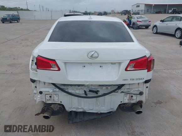 2012 Lexus IS 250 with VIN JTHCF5C27C5060417, listed as a IAAI auction lot 41938870 with 72,010 mi miles and . Bid and sale history available at DreamBid. Image 16.