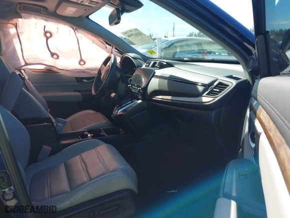 2018 Honda CR-V EX-L with VIN 5J6RW1H84JA012468, listed as a IAAI auction lot 41443998 with 57,685 mi miles. Bid and sale history available at carsss.com. Image 5.