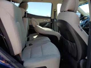 2017 Hyundai Santa Fe 2.4L z VIN 5XYZT3LB2HG496566, wystawiony jako Copart lot #57759925 z przebiegiem 129 094 mil mil oraz Szkoda całkowita • Salvage title. Historia ofert i sprzedaży dostępna na DreamBid. Obrazek 11.