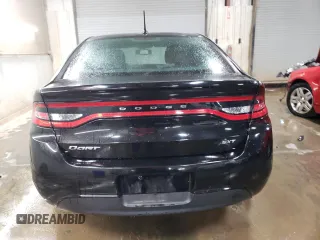 2013 Dodge Dart SXT with VIN 1C3CDFBA1DD109922, listed as a Copart auction lot 81813874 with 108,117 mi miles and Salvage Title. Bid and sale history available at carsss.com. Image 6.