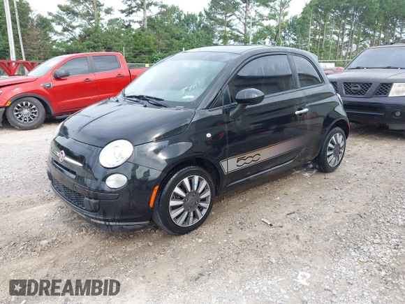 2013 FIAT 500 Pop z VIN 3C3CFFARXDT623182, wystawiony jako IAAI lot #42435753 z przebiegiem 150 341 mil mil oraz . Historia ofert i sprzedaży dostępna na DreamBid. Obrazek 2.