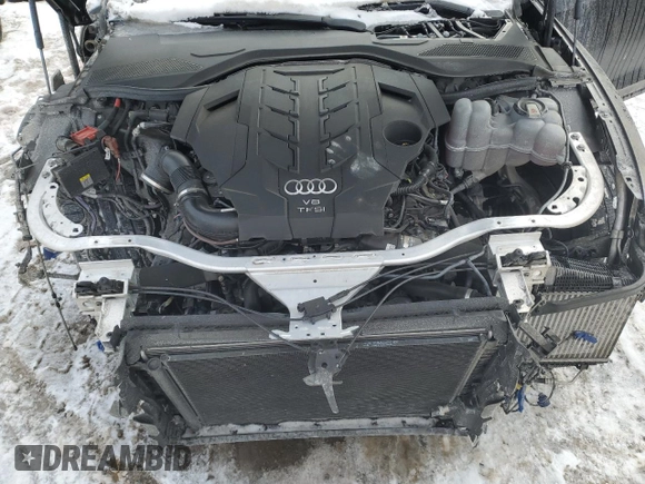 2020 Audi A8 L with VIN WAU8EAF81LN012430, listed as a Copart auction lot 45281825 with 36,190 mi miles and Salvage Title. Bid and sale history available at carsss.com. Image 11.