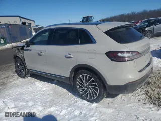 2019 Lincoln Nautilus Reserve with VIN 2LMPJ8LP0KBL66836, listed as a Copart auction lot 46239495 with 123,793 mi miles and Salvage Title. Bid and sale history available at carsss.com. Image 2.