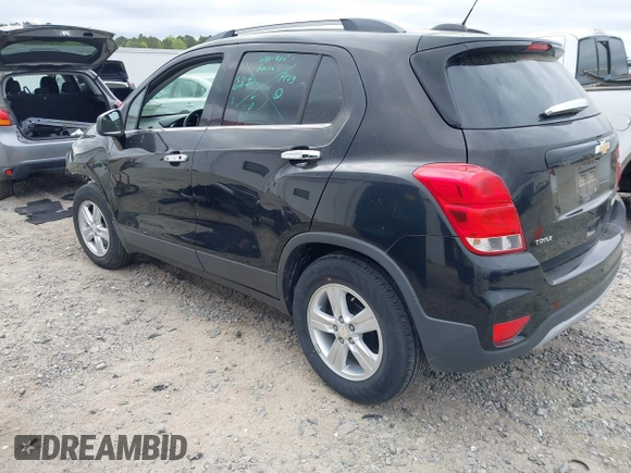 2017 Chevrolet Trax LT with VIN 3GNCJLSB3HL285082, listed as a IAAI auction lot 41934645 with 9,203 mi miles. Bid and sale history available at carsss.com. Image 3.