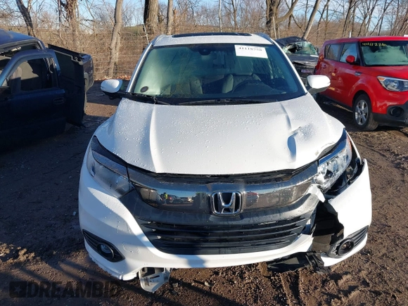 2022 Honda HR-V EX with VIN 3CZRU6H56NM731125, listed as a IAAI auction lot 41118758 with 34,163 mi miles. Bid and sale history available at carsss.com. Image 12.