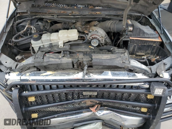 2002 Ford F-250 XL with VIN 1FTNW20F12EA79821, listed as a Copart auction lot 49194604 with 466,631 mi miles and Salvage Title. Bid and sale history available at DreamBid. Image 11.